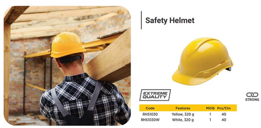 SAFETY HELMET WHITE