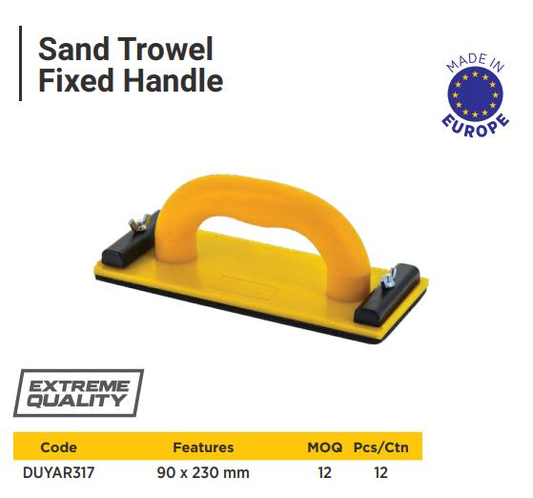 SAND TROWEL - FİXED HANDLE
