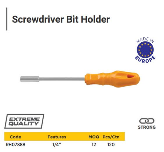 SCREWDRIVER BIT HOLDER RTRMAX