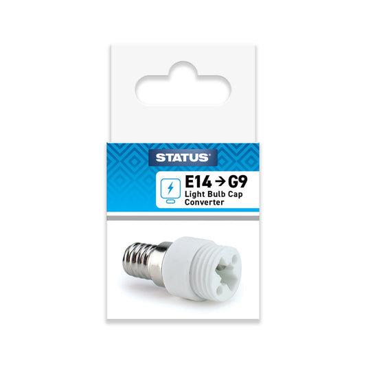 SES to G9 - Light Bulb Cap Convertor - 1 pk - in a Clam Shell