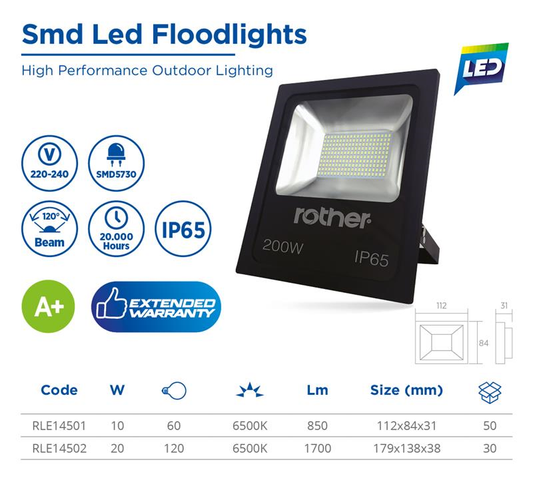 SMD LED FLOODLIGHT, 300W,85-265V