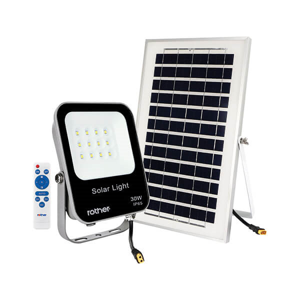 SOLAR LED FLOODLIGHT 30W