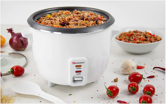 SQ Professional Electrical 3.6 Litre Rice Cooker Home Kitchen 1350W