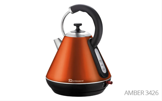 SQ Professional Gems Legacy Kettle 1.8 Litre 2200 Watt Amber