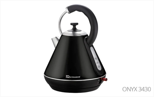 SQ Professional Gems Legacy Kettle 1.8 Litre 2200 Watt Onyx