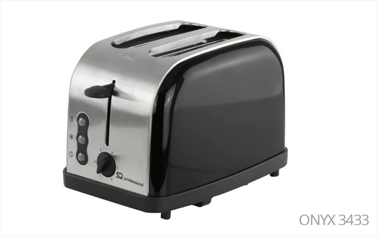 SQ Professional Legacy 2 Slice Toaster 900W Onyx