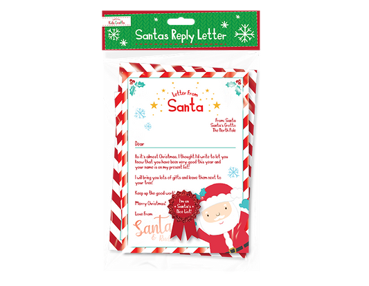 Santa's Reply Letter Set