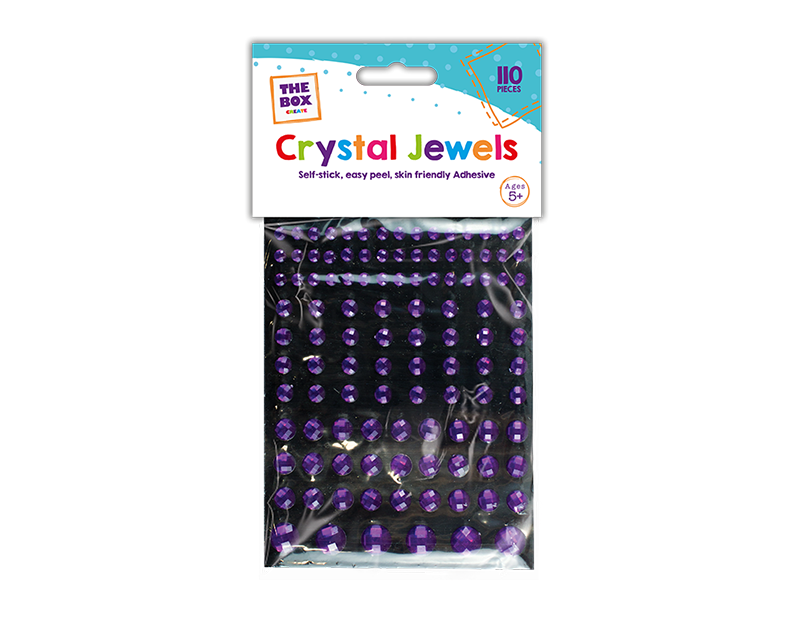 Self Adhesive Gems - 110 Pieces