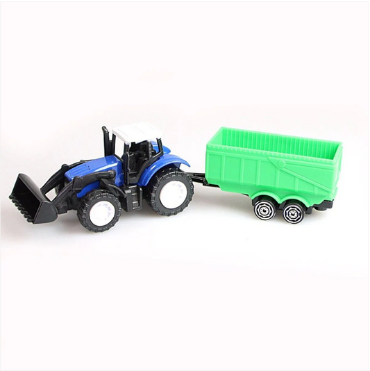 Set Of 2 Off Road Farm TRACTOR & TRAILER