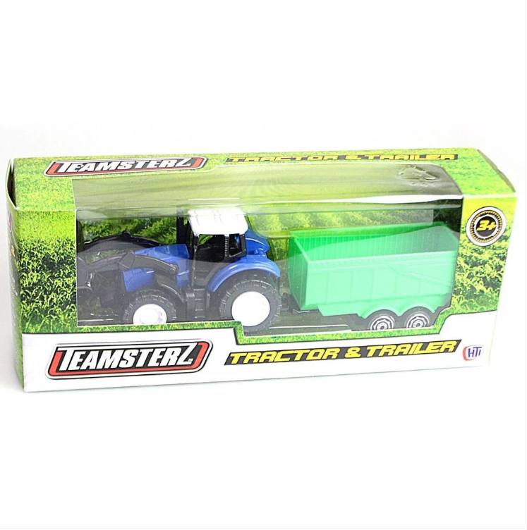 Set Of 2 Off Road Farm TRACTOR & TRAILER