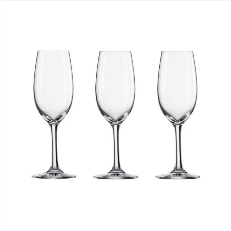 Set Of 3 Misket Wine Glasses 190cc 6 1/2 oz Home Kitchen Glassware