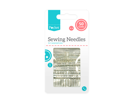 Sewing Needles - 50 Pack