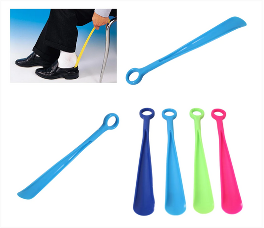 Shoe Horn Easy Reach Plastic Flexible Handle Shoehorn Elderly Reach Shoe Horn 28cm