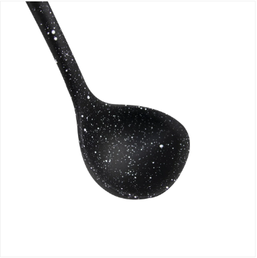 Silicone Ladle 8.5 x 29.5 cm Speckled Black