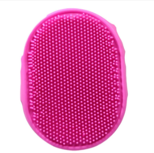 Silicone Pet Dog Double Sided Grooming Pad Brush 15 cm Assorted Colours