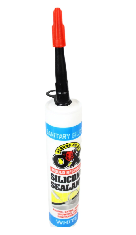 Silicone Sealant Cures Quickly For Permanent Flexible Seal 1 Piece