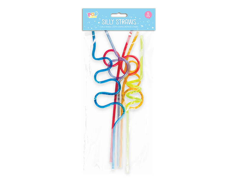 Silly Straws 5pk