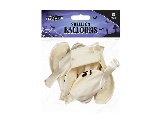 Skeleton Balloon 15PK