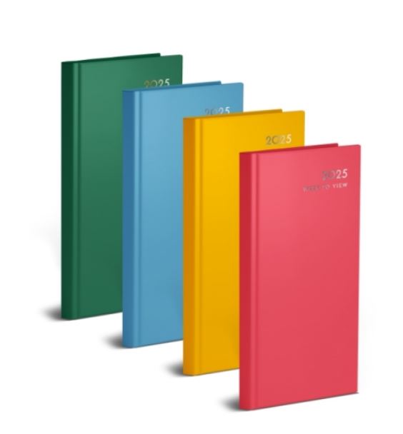 Slim Colour Block Diary in CDU