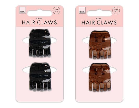 Small Hair Claws 2pk