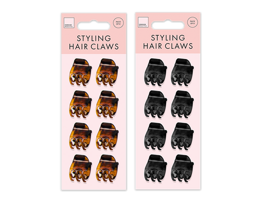 Small Hair Claws 8 Pack