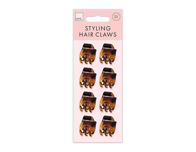 Small Hair Claws 8 Pack