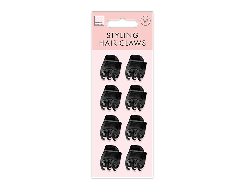 Small Hair Claws 8 Pack