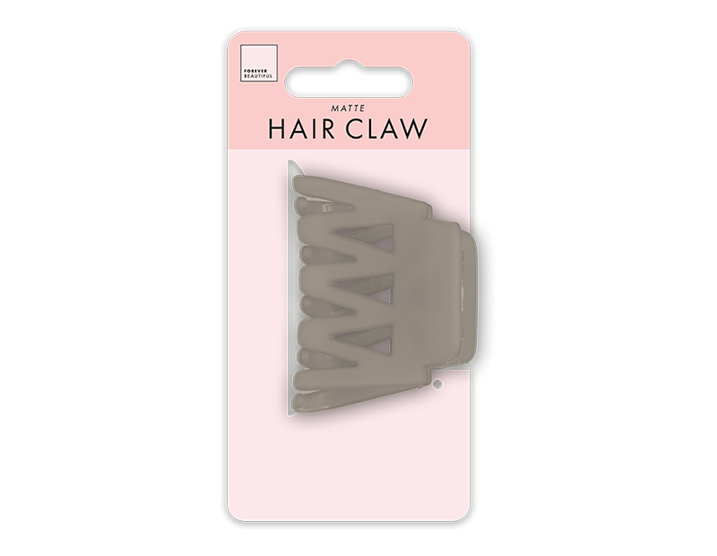 Small Matte Hair Claw Clip