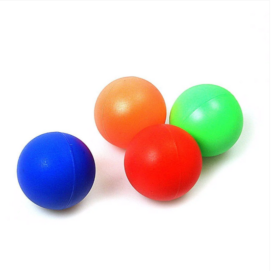 Small Plastic Toy Balls Assorted Colours