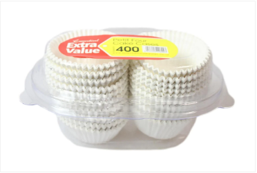 Small White Muffin / Cupcake Cases Pack of 400