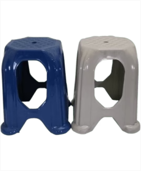 Smart Grid Stool Plastic Assorted Colours