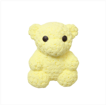 Soft Teddy Bear Flashing Light Squeezy Stress Relief Rose Style Teddy Assorted