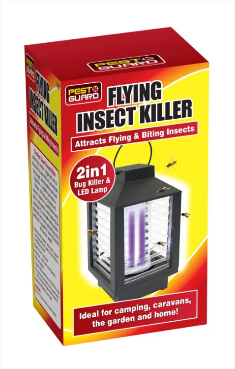 Solar Power Flying Insect Killer Led Lamp 321 Gram