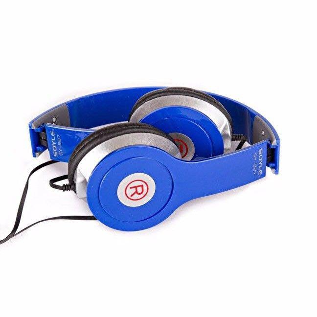 Soyle SY-987 Plastic Headphones with Cable Assorted Colours