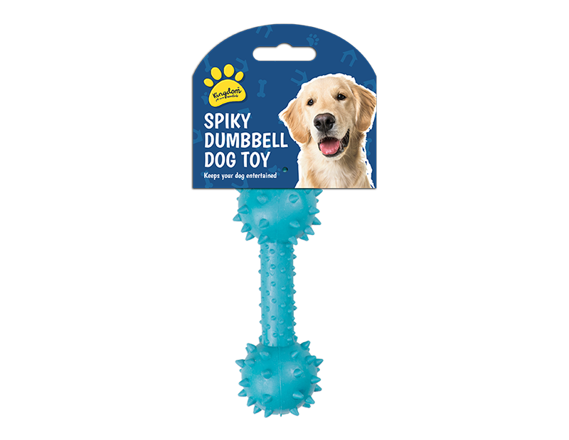 Spikey Dumbbell Dog Toy