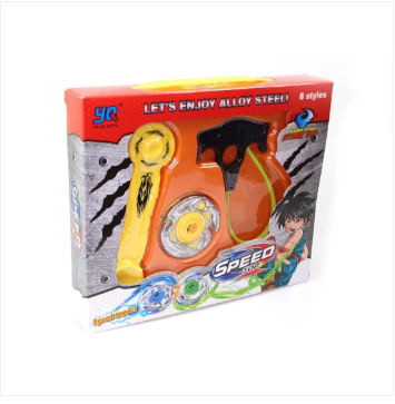 Spinner Attack Speed Top Clash Tornado Speed Top Metal Fusion Handle Launcher