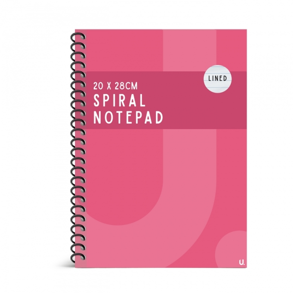 Spiral Notebook 20x28cm Colour Asst 1