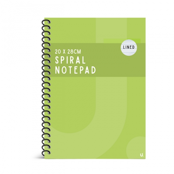 Spiral Notebook 20x28cm Colour Asst 1
