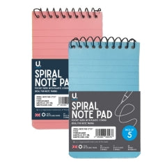 Spiral Notepad 5"x3",5pk Asst 1