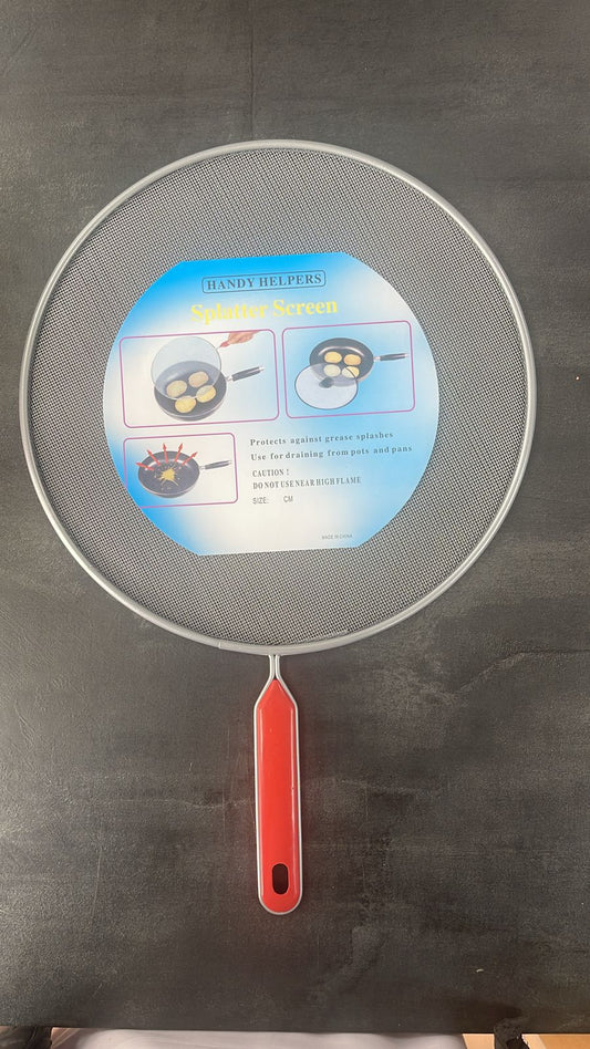 Splatter Screen for Frying Pan Protects against Grease splashes