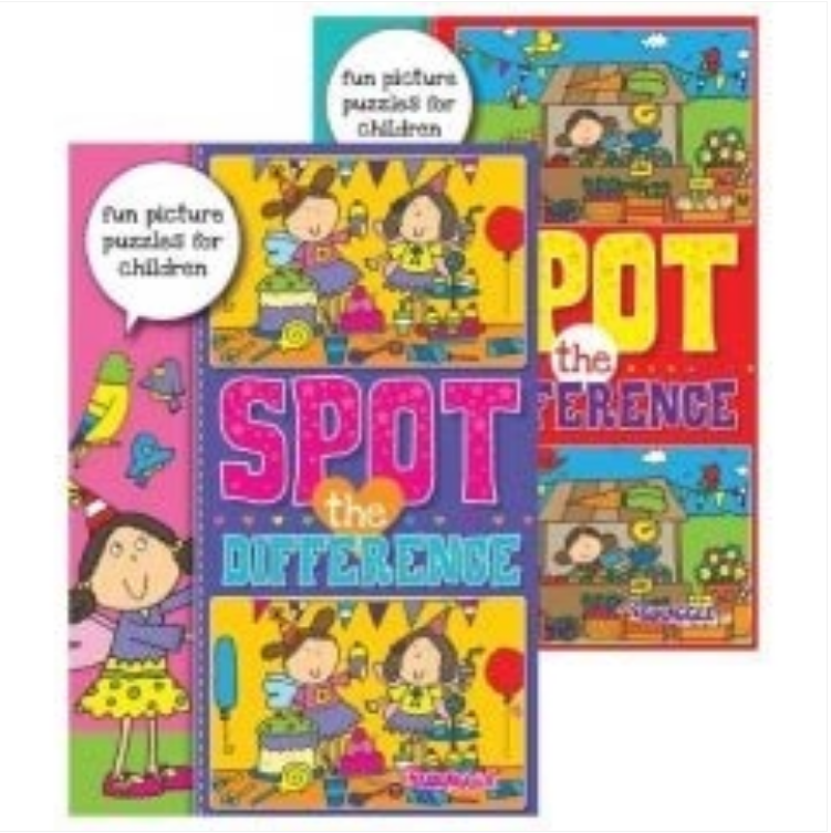 Spot the Difference Activity Books