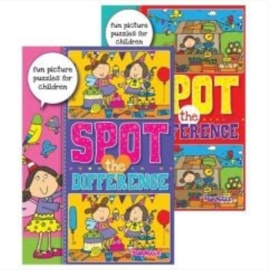 Spot the Difference Activity Books