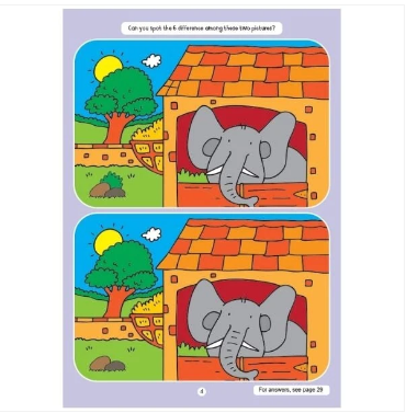 Spot the Difference Activity Books