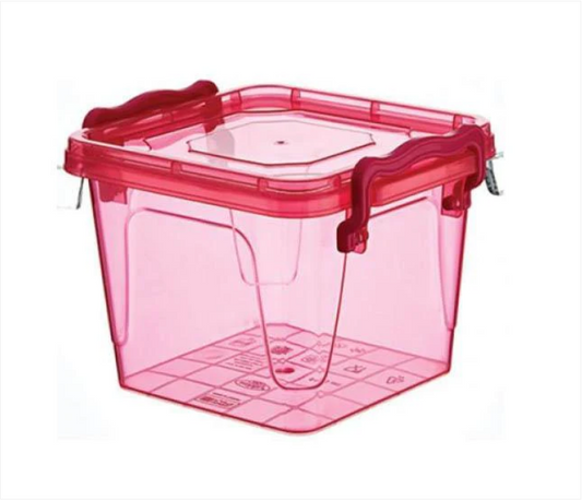 Square Bonbon Multi Box Hobby Style Storage Container 0.55 Litre