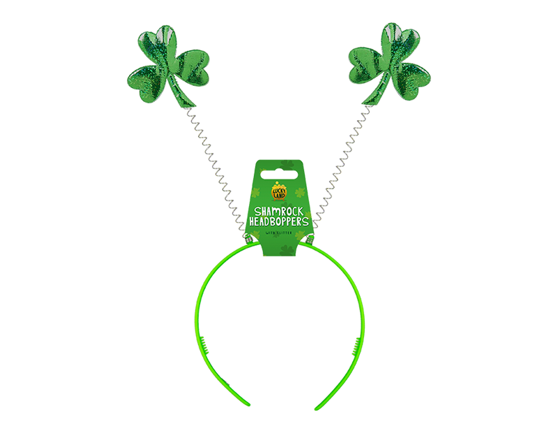 St. Patrick's Day Shamrock Head Boppers