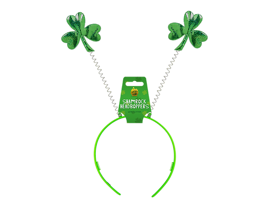 St. Patrick's Day Shamrock Head Boppers