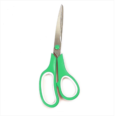 Stainless Steel Comfortable ABS Scissors Assorted Colours