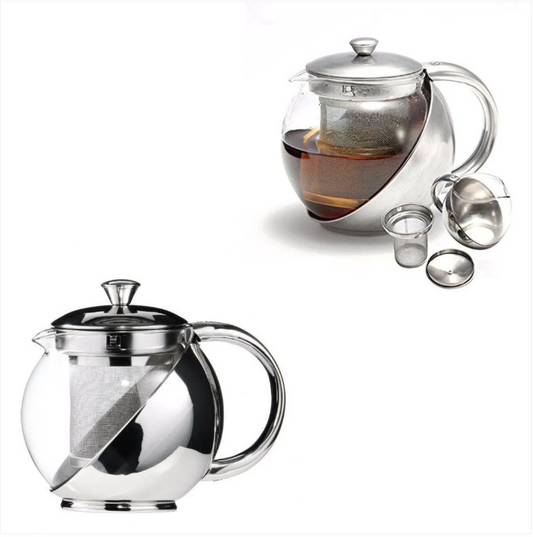 Stainless Steel Pot 900ml Ideal for Tea and Coffee