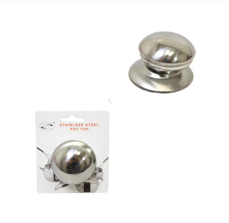 Stainless Steel Pot Top Knob Suitable for All Pots Kitchen Home