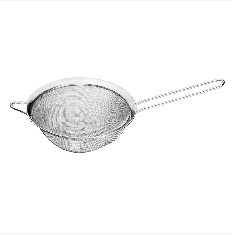 Stainless Steel Professional Kitchen Sieve Flour Oil Sieve 14cm